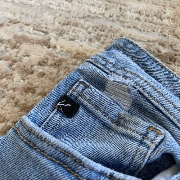 KanCan Flare Jeans Denim Wide Leg High Rise True Flares: 30 - Picture 9 of 13